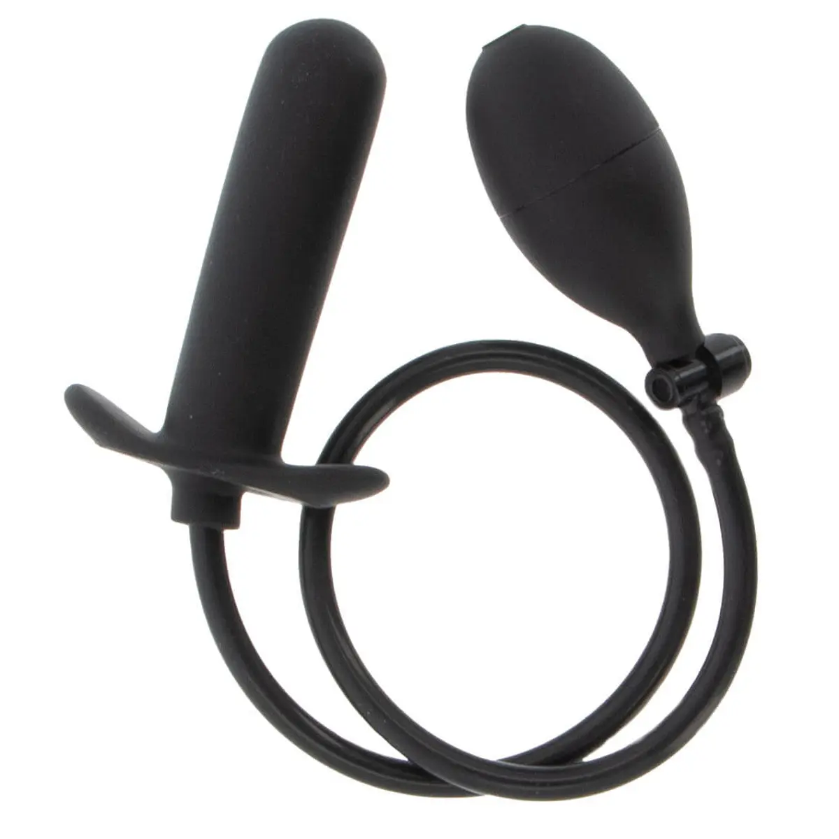 Hidden Desire Extreme Inflatable Smooth Plug Starter Black
