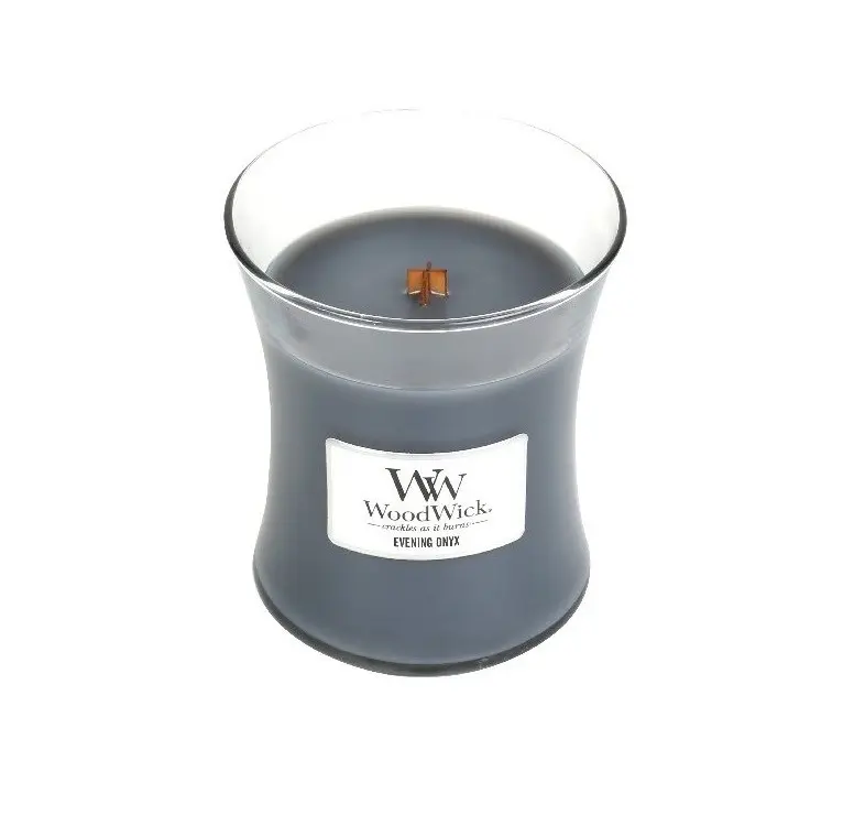 WoodWick Evening Onyx váza střední