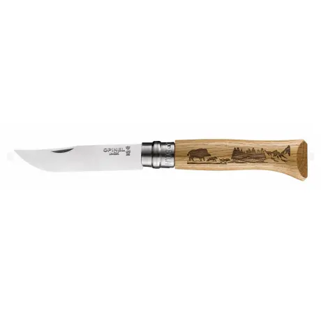 Outdoorový nůž Opinel Vri N°08 Inox Animalia - Boar
