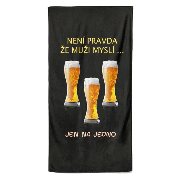 Osuška Na jedno (Velikost osušky: 100x170cm)