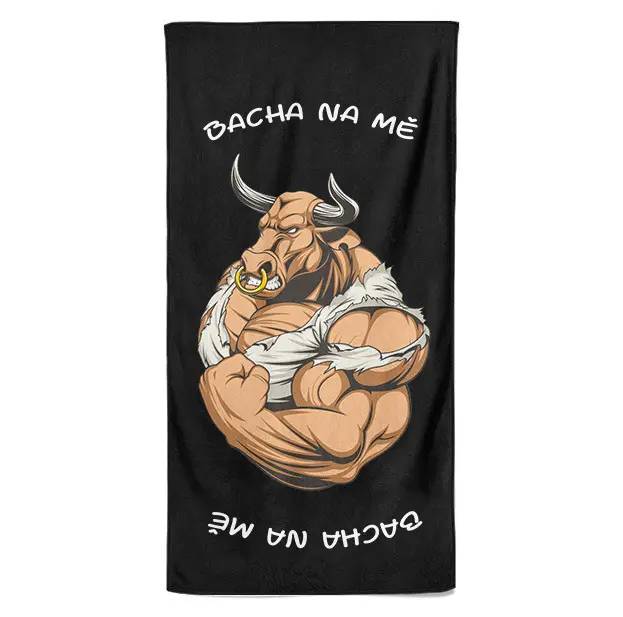 Osuška Bacha na mě! (Velikost osušky: 100x170cm)