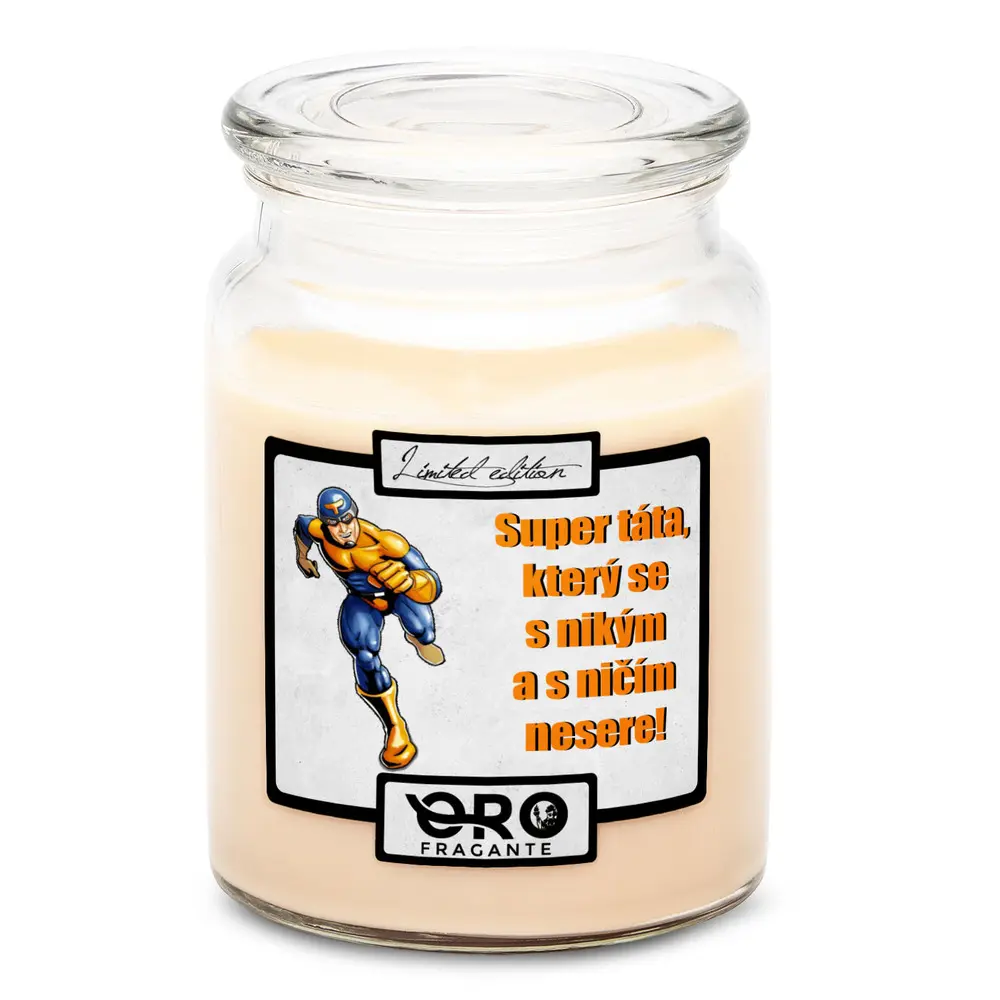 Svíčka Super táta (Vůně svíčky