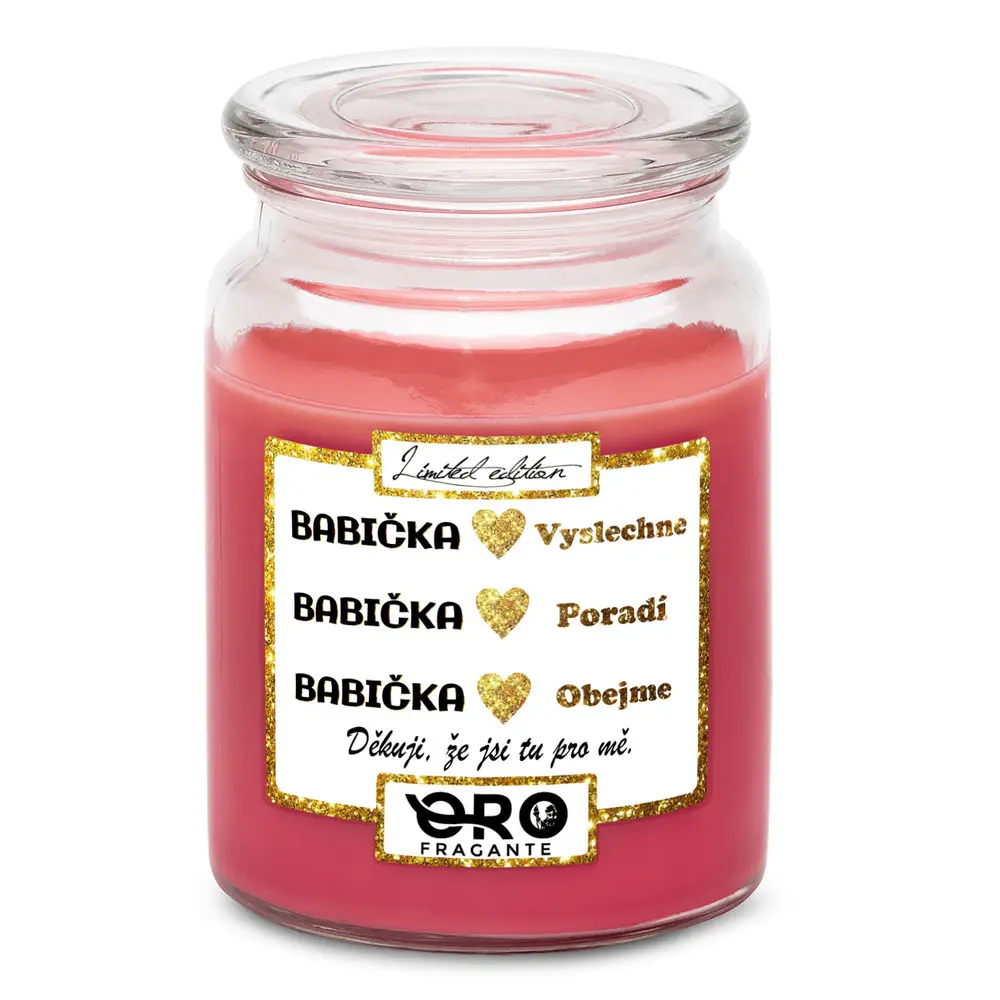 Svíčka Babička poradí (Vůně svíčky