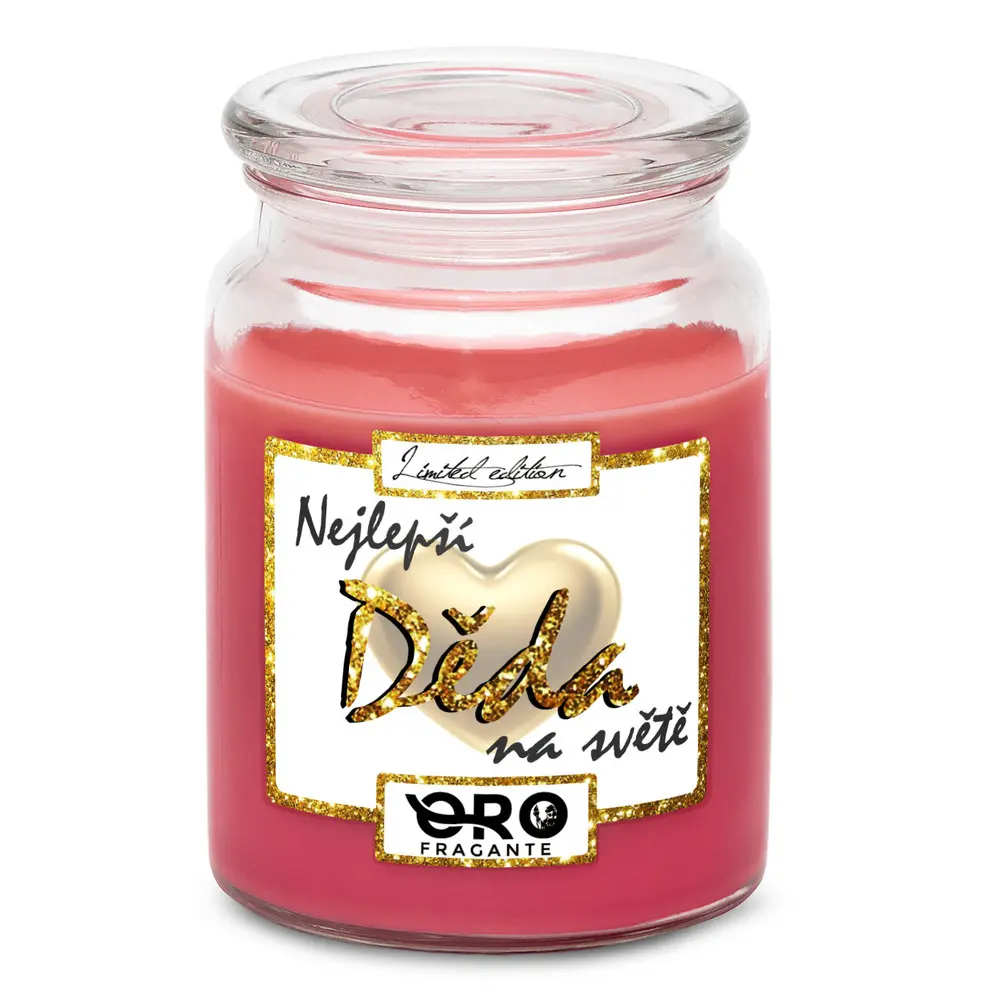 Svíčka Nejlepší děda (Vůně svíčky