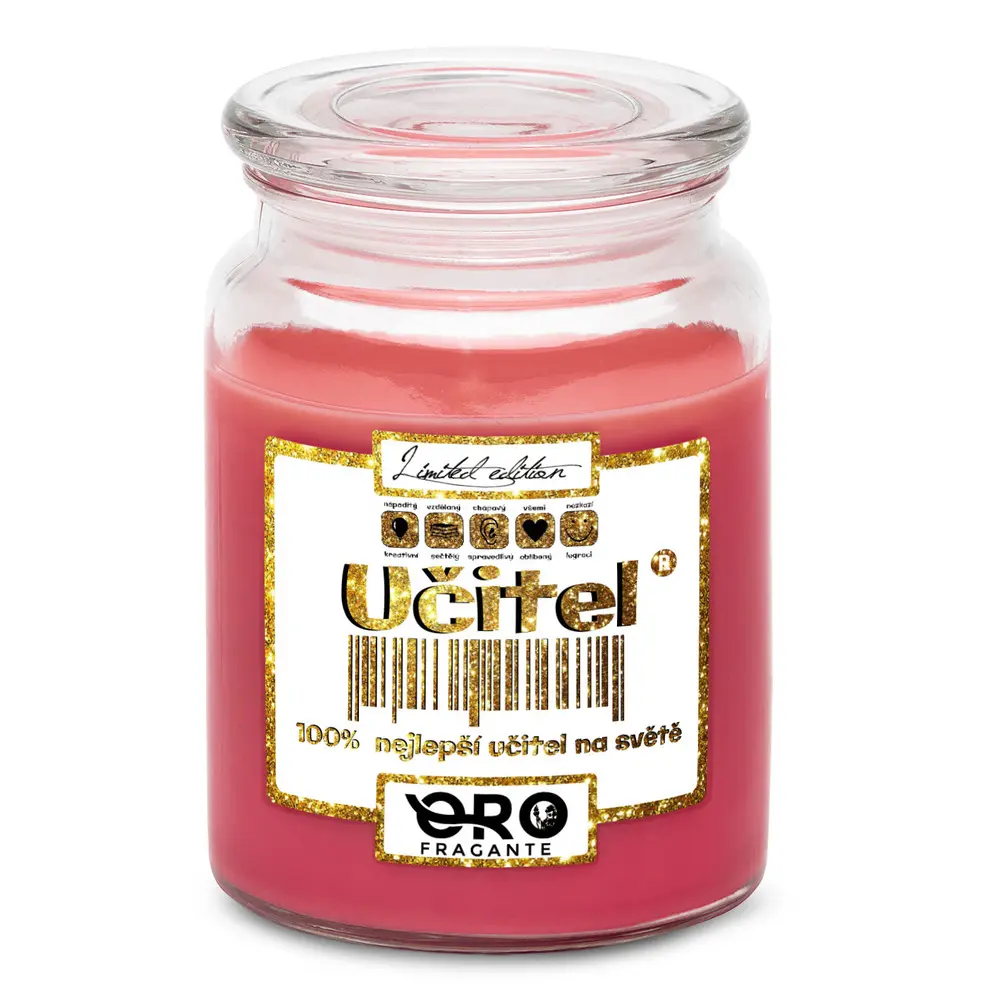 Svíčka Učitel 100% (Vůně svíčky