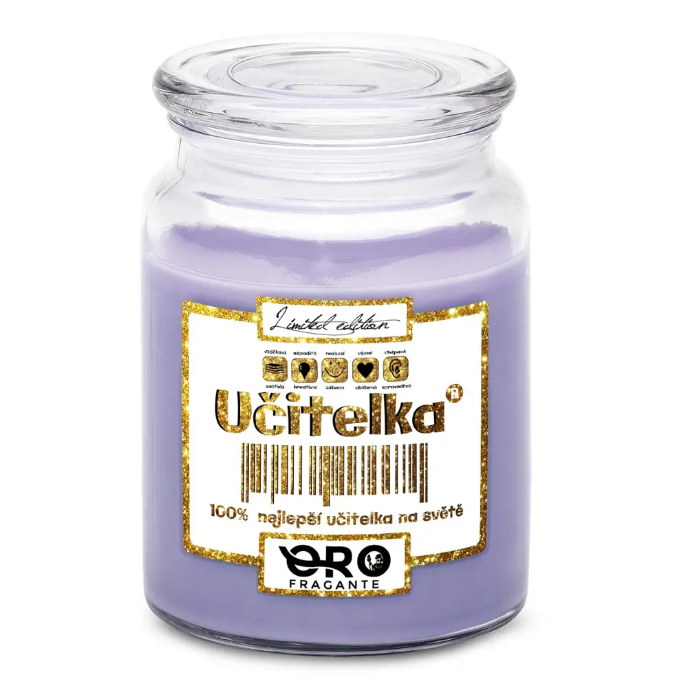 Svíčka Učitelka 100% (Vůně svíčky