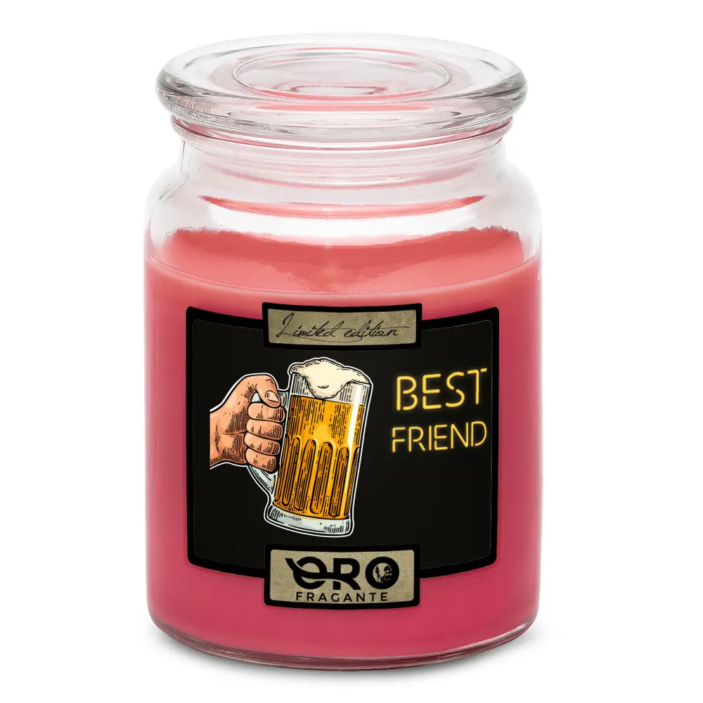 Svíčka Beer friend (Vůně svíčky