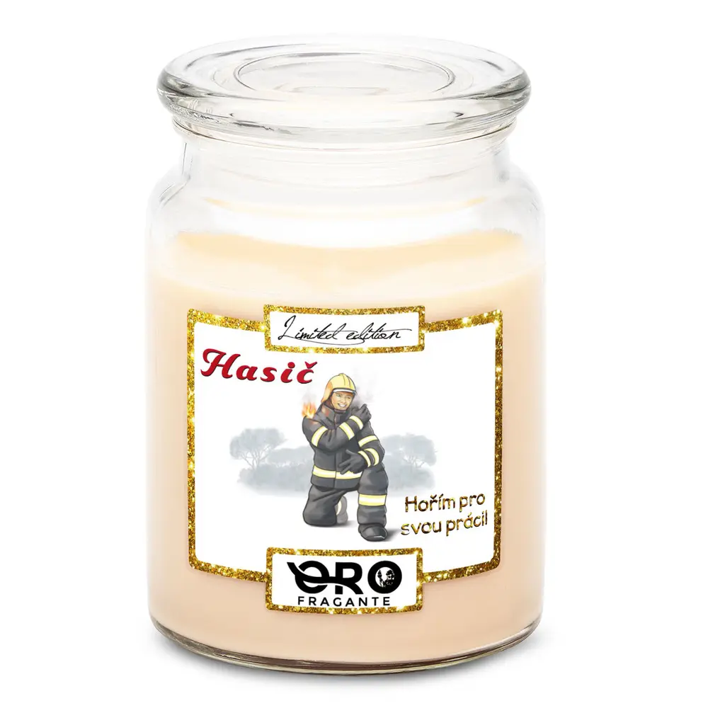 Svíčka Hořím pro práci (Vůně svíčky