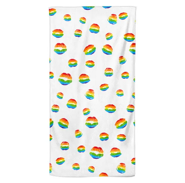 Osuška LGBT Lips (Velikost osušky: 100x170cm)
