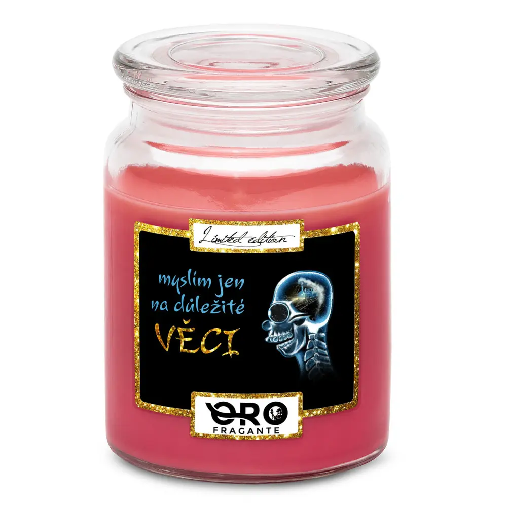 Svíčka Důležité věci (Vůně svíčky