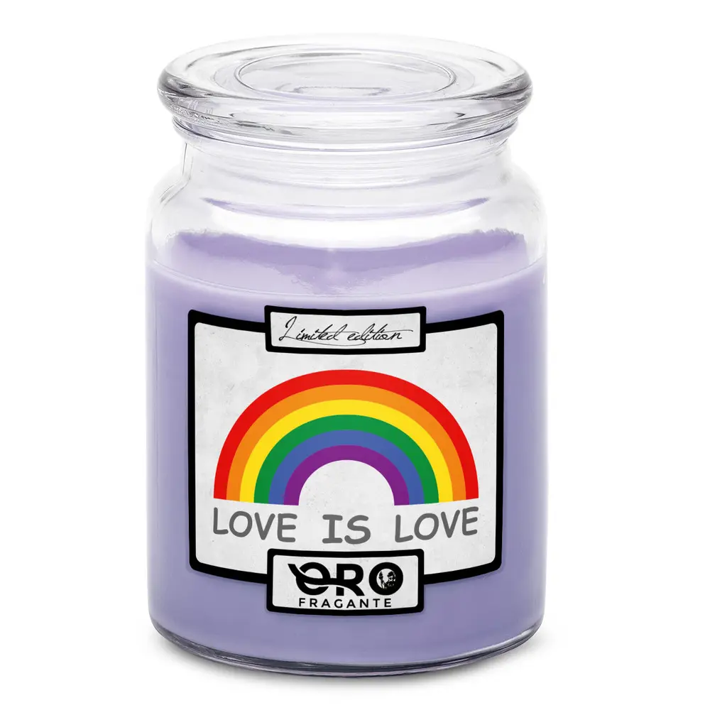 Svíčka LGBT Rainbow (Vůně svíčky