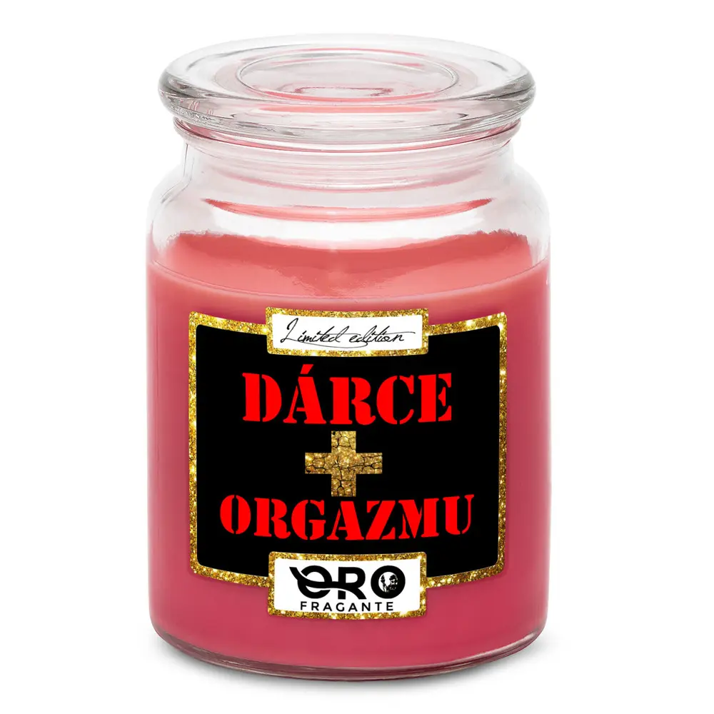Svíčka Dárce orgazmu (Vůně svíčky