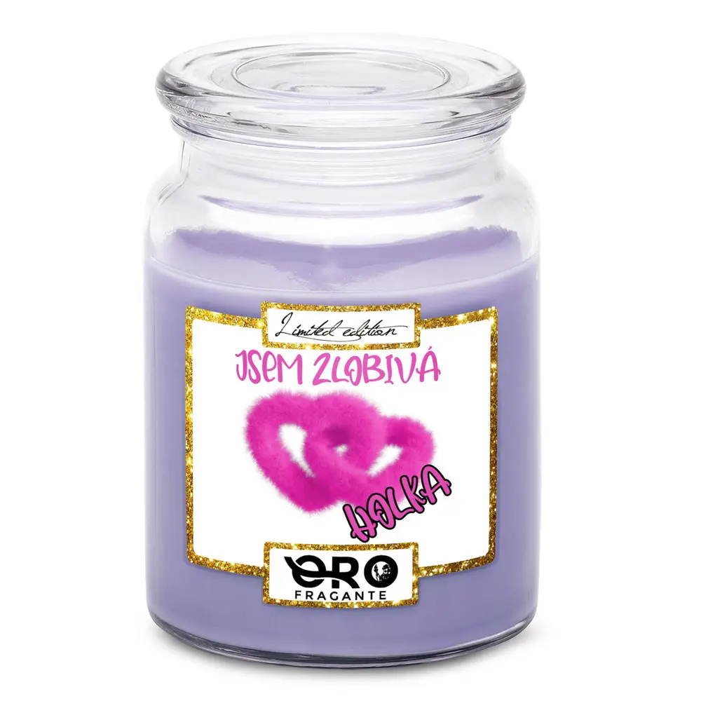 Svíčka Zlobivá holka (Vůně svíčky: