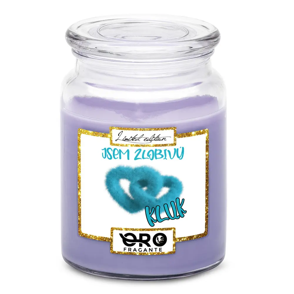 Svíčka Zlobivý kluk (Vůně svíčky