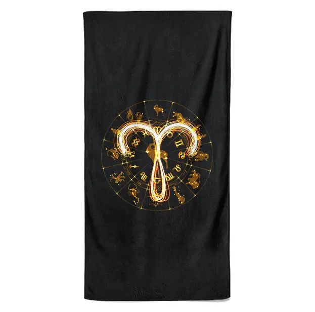 Osuška Symbol Znamení Beran (21.3. - 20.4.) (Velikost osušky: 100x170cm)