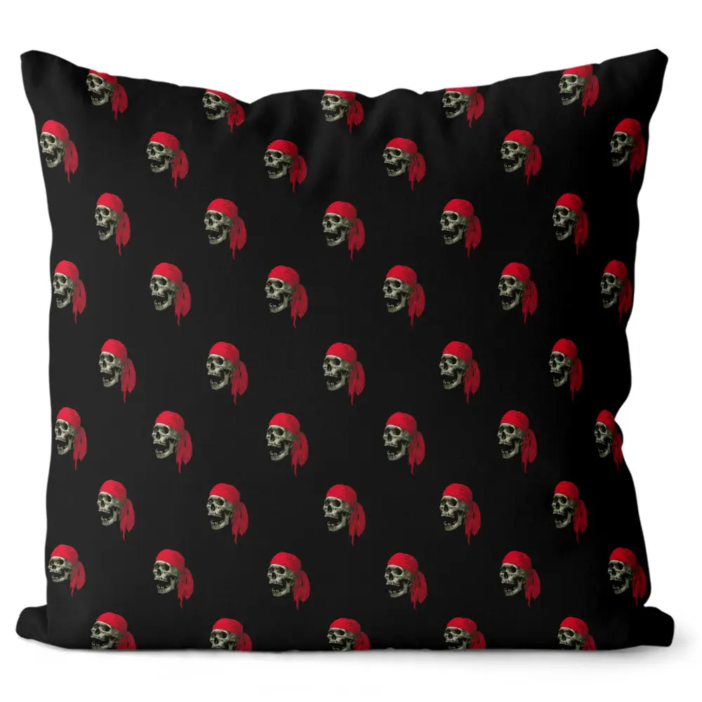 Polštář Pirate skulls (Velikost: 40 x 40 cm)