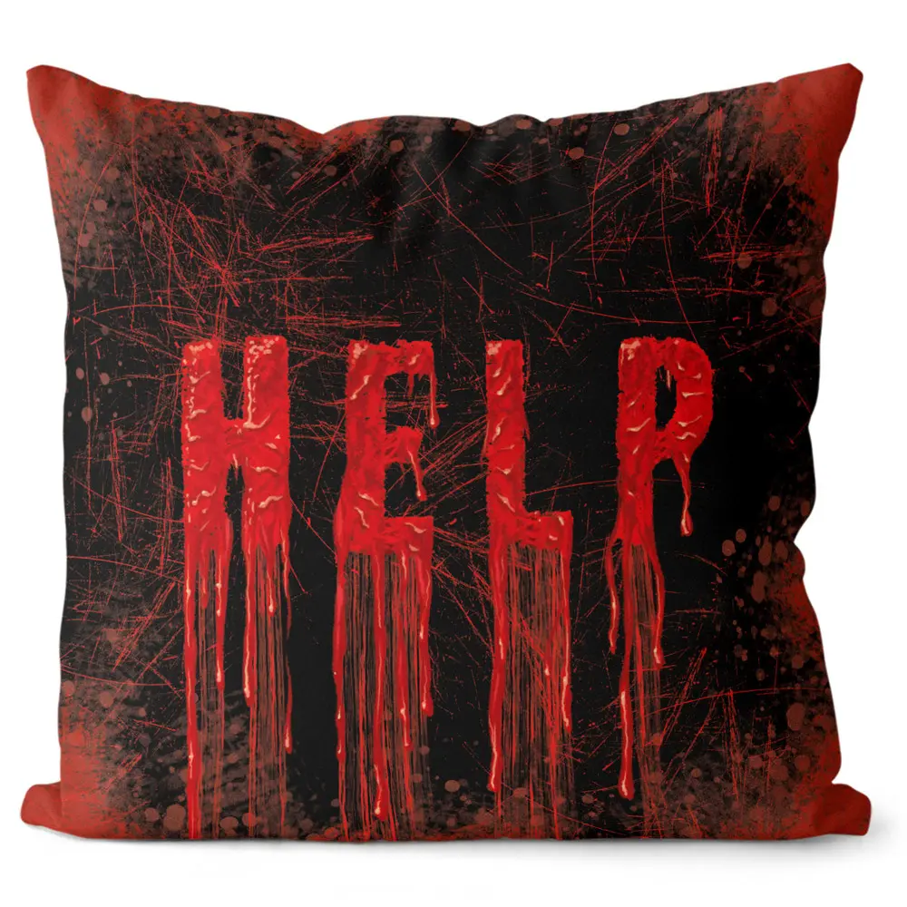 Polštář Help (Velikost: 55 x 55 cm)