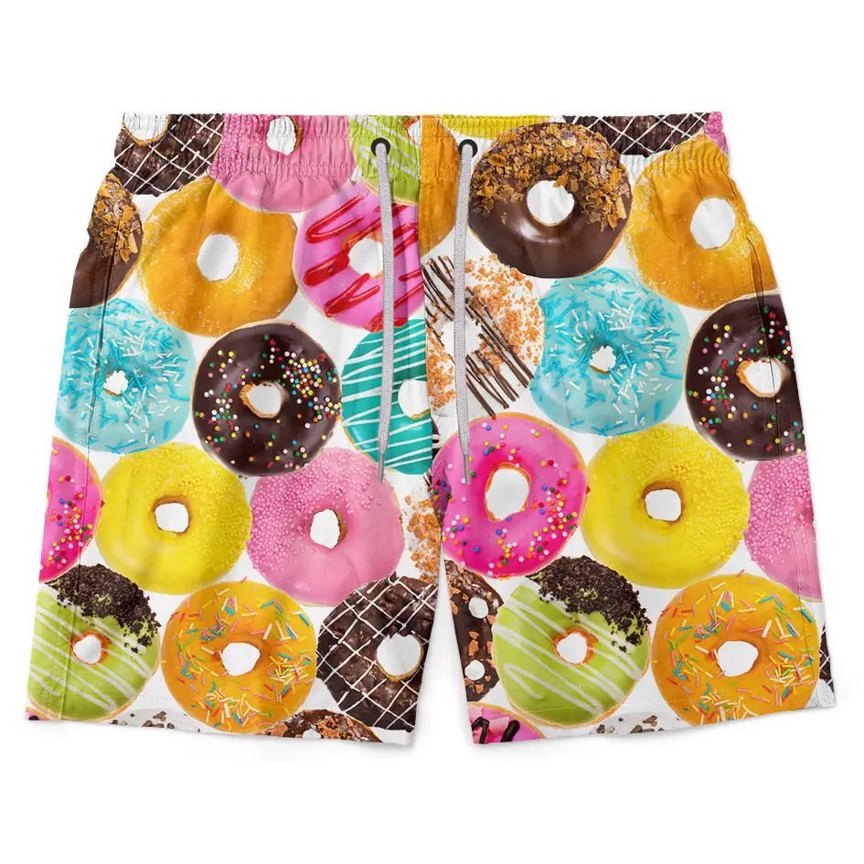 Pánské plavky short – Donuts (Velikost