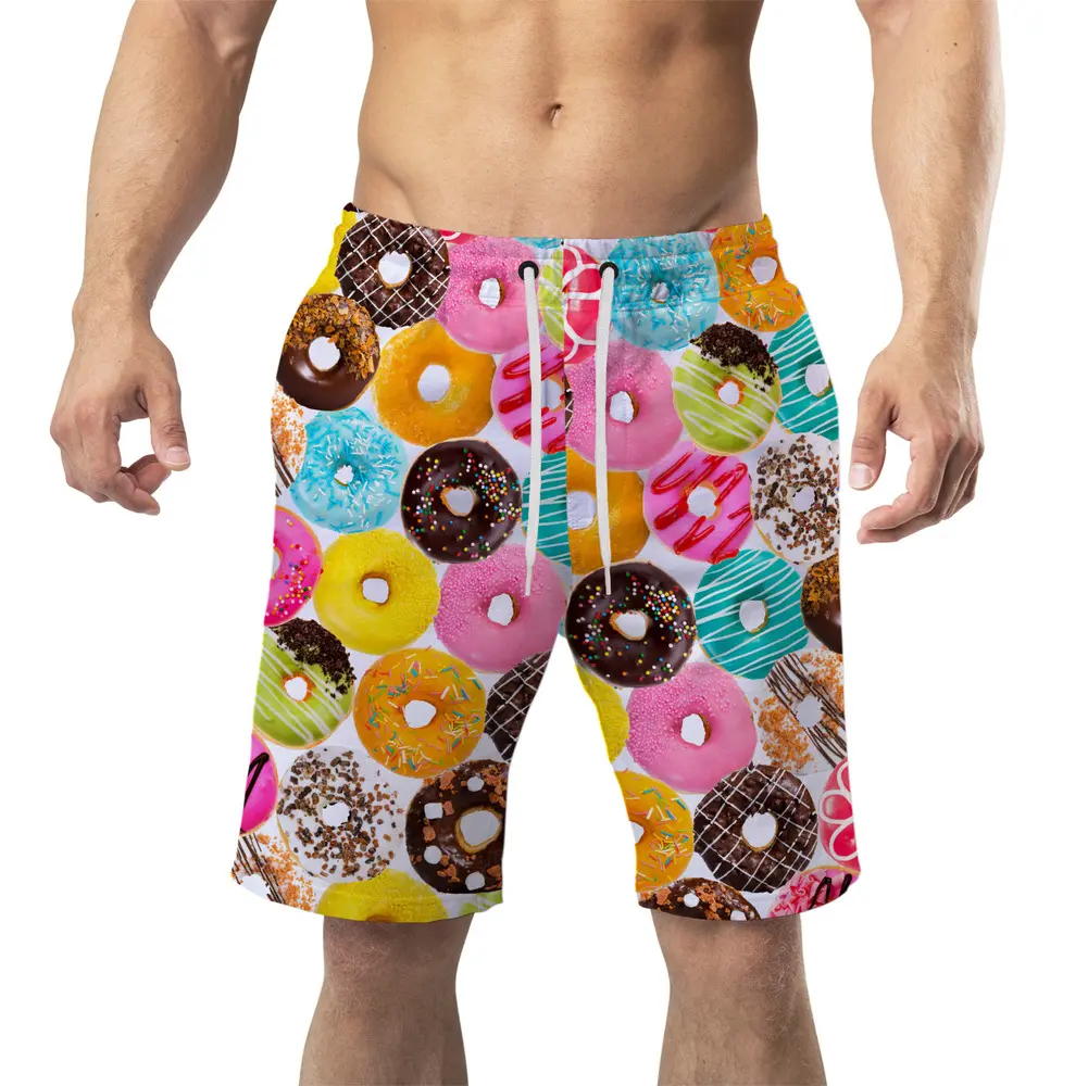 Pánské plavky long – Donuts (Velikost