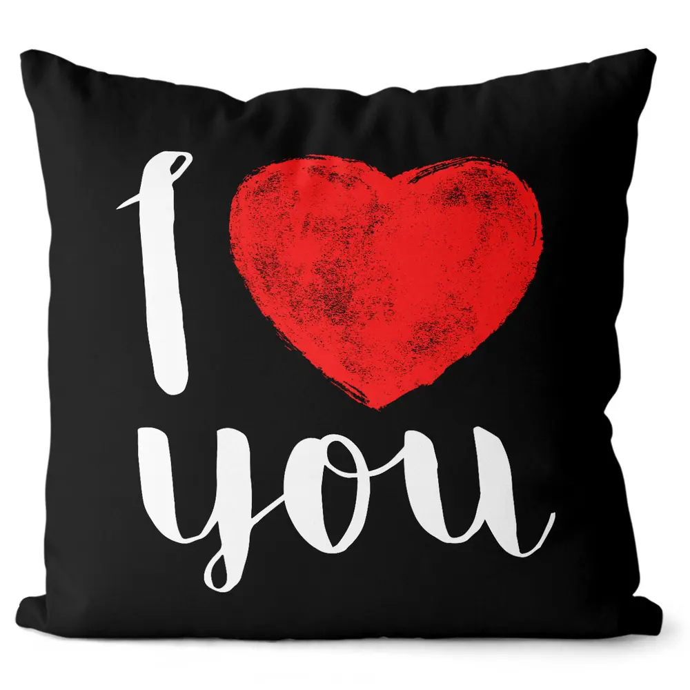 Polštář I xxxx You (Velikost: 40 x 40 cm)