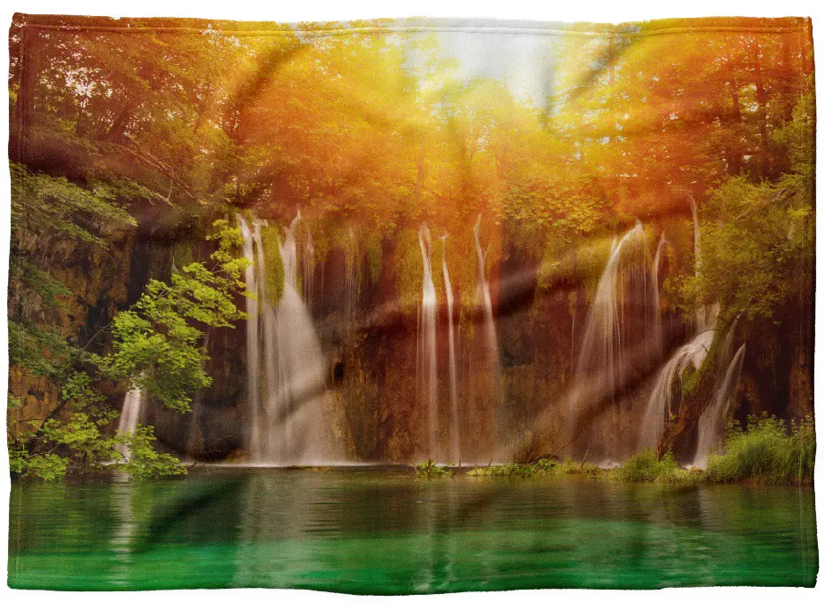 IMPAR Fleecová deka Vodopády 150x120 cm (Rozměr :