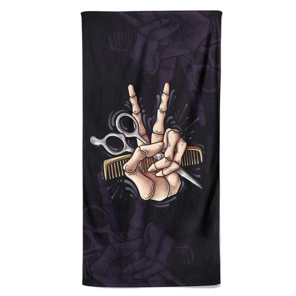 Osuška Rock Hairstyle (Velikost osušky: 100x170cm)