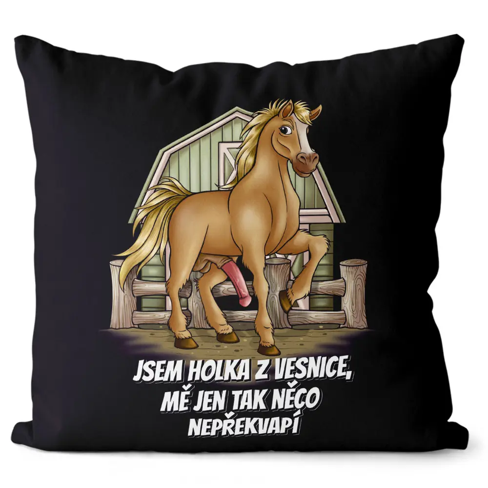 Polštář Mě nic nepřekvapí (Velikost: