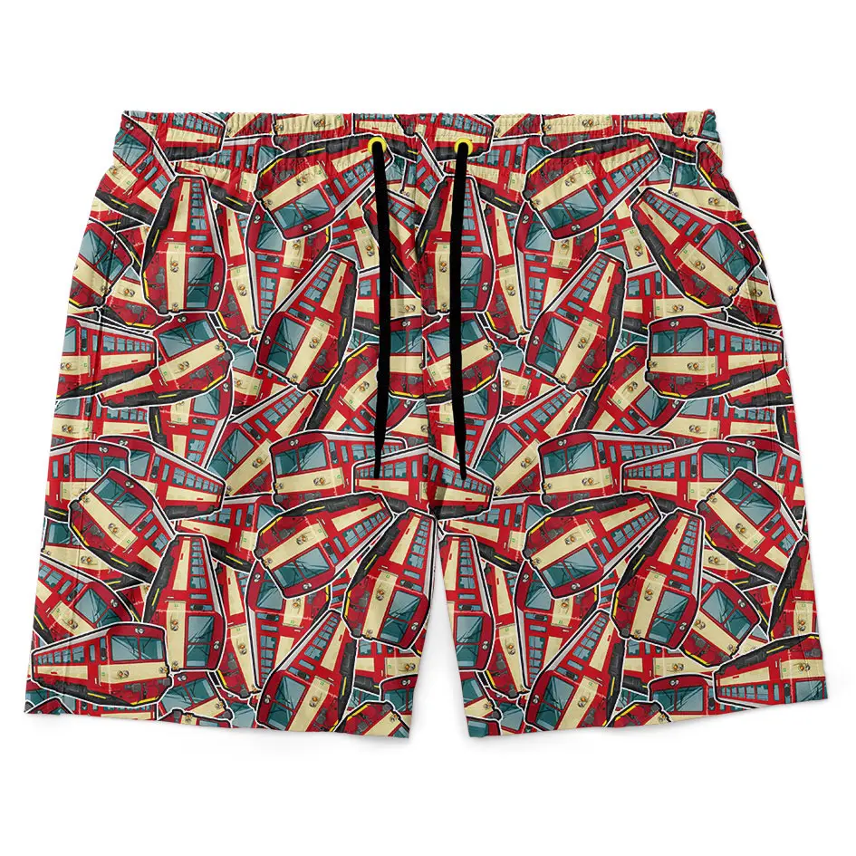 Pánské plavky short – 810 červená (Velikost