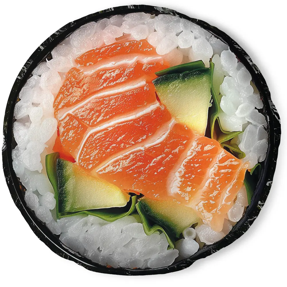 Kulatý polštář Sushi