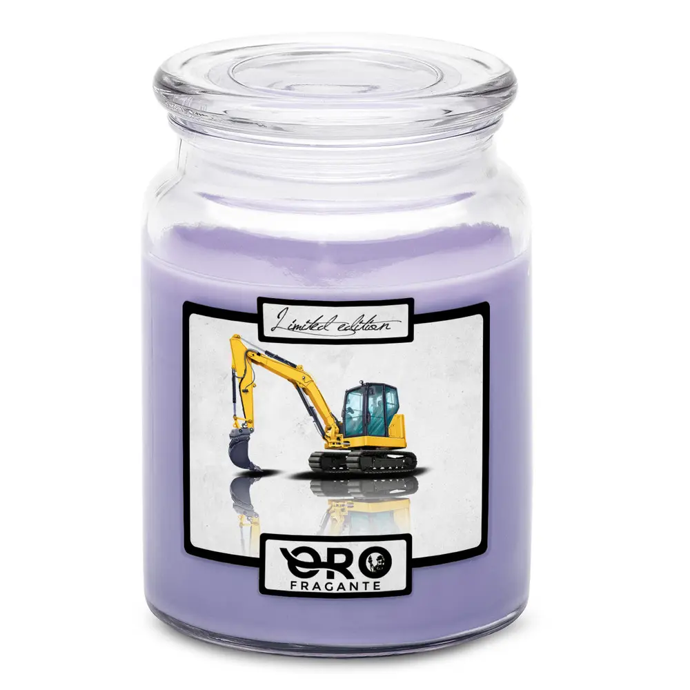 Svíčka Bagr 308D (Vůně svíčky