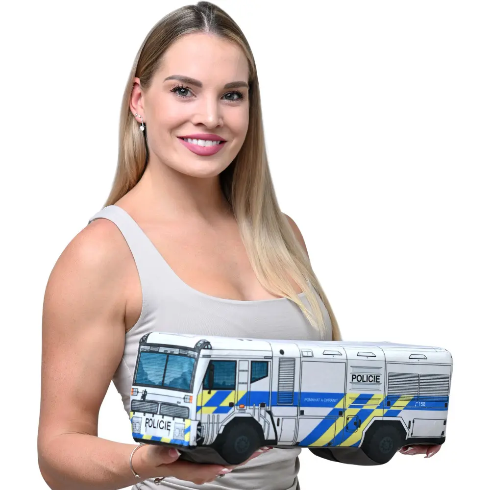 Plyšová policejní zásahovka (Velikost vozu: