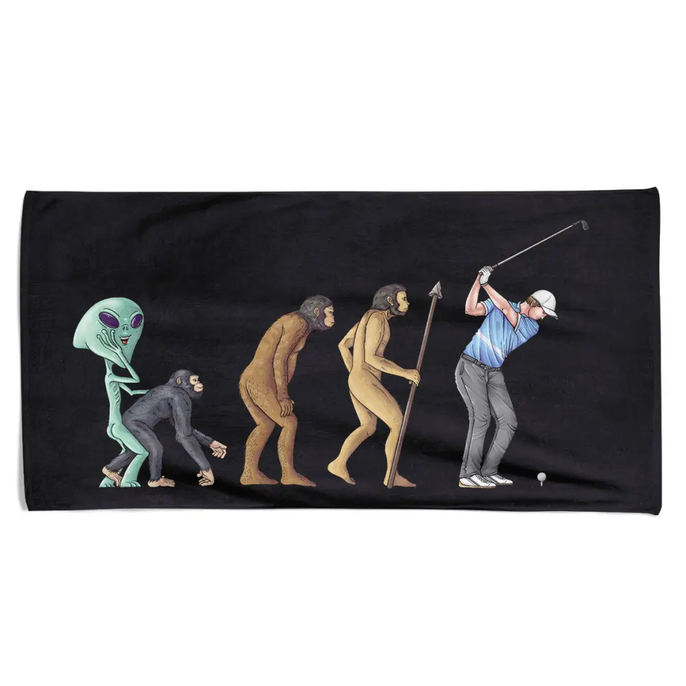 Osuška Evoluce golfu (Velikost osušky: 100x170cm)
