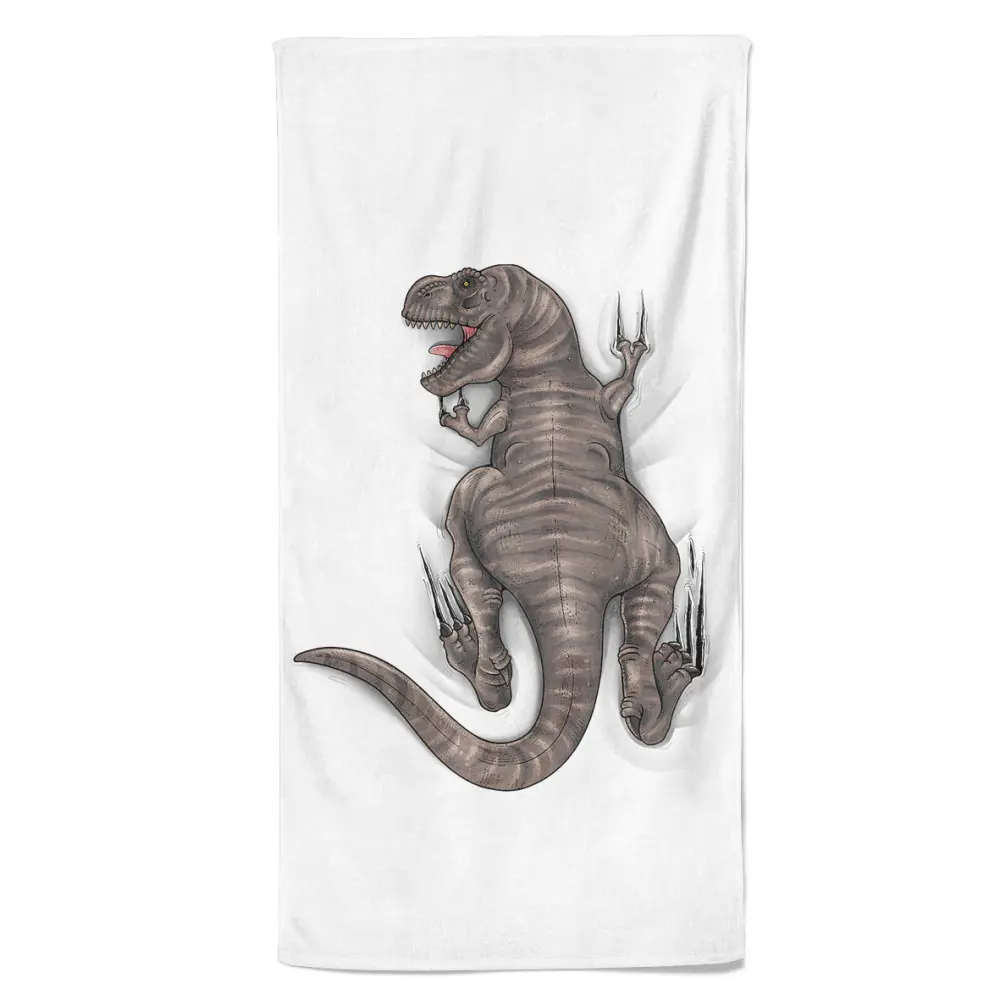 Osuška T-rex climb (Velikost osušky: 100x170cm)