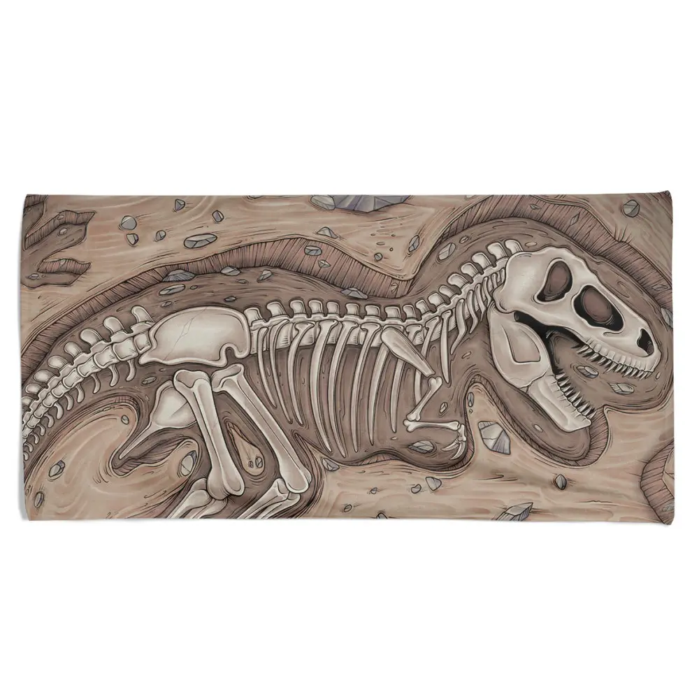 Osuška T-rex bones (Velikost osušky: 100x170cm)