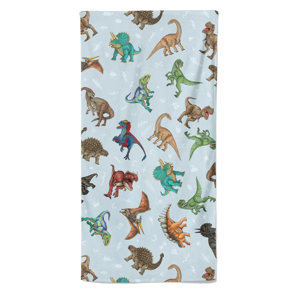 Osuška Dinosauří pattern (Velikost osušky: 100x170cm)