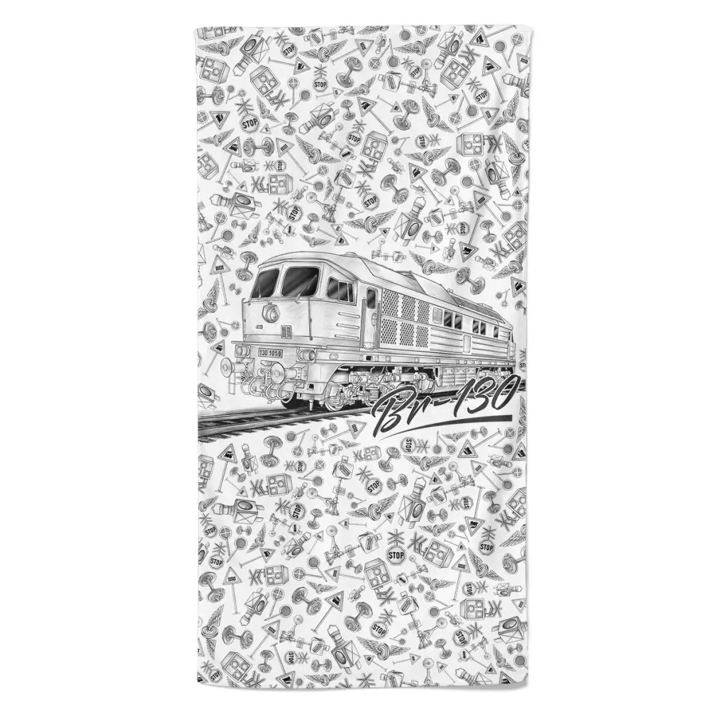 Osuška BR – 130  –  PEN (Velikost osušky: 100x170cm)