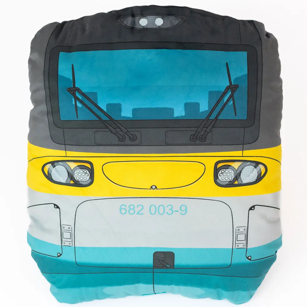 3D polštář – Kabina vlaku Pendolino