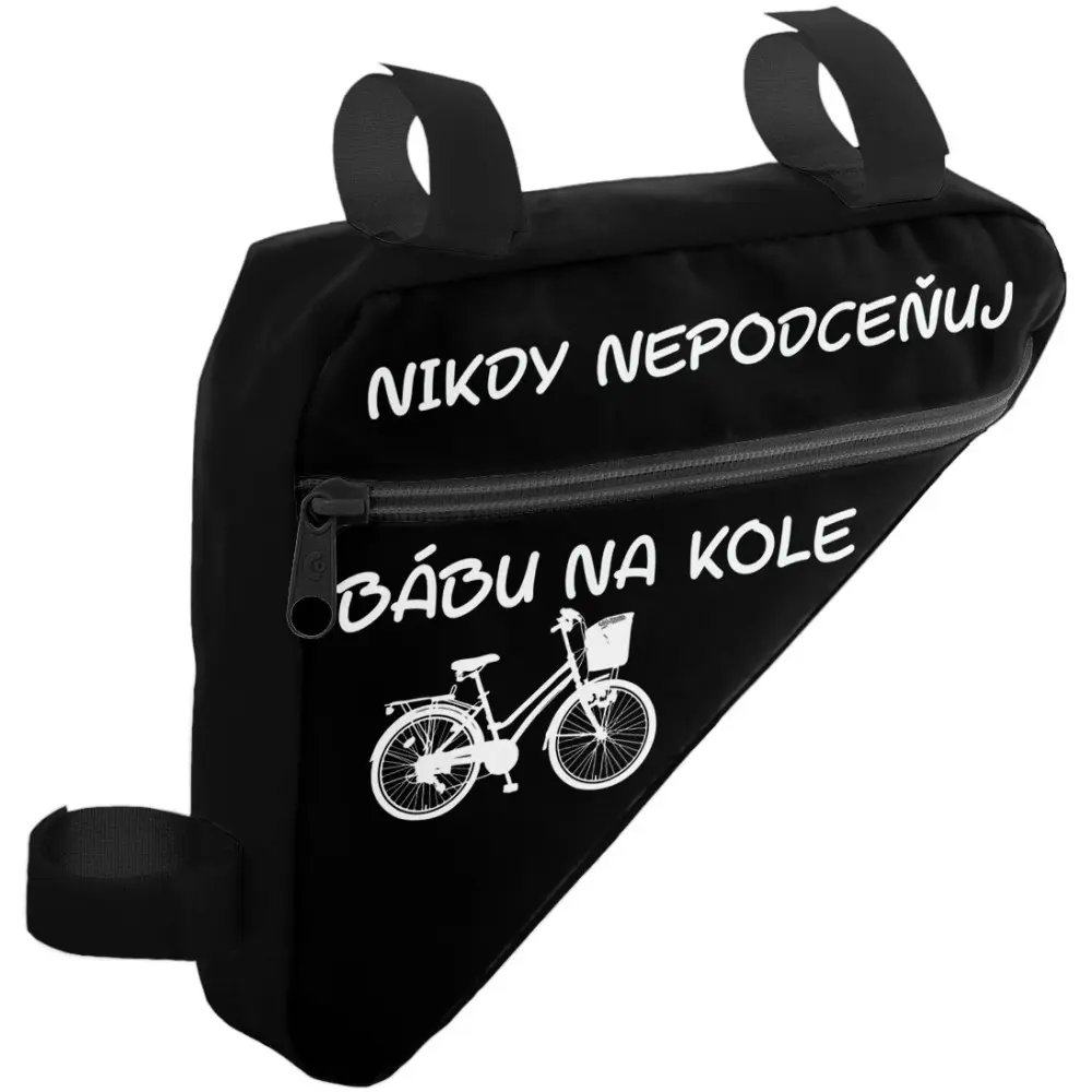 Cyklotaška – Bába na kole