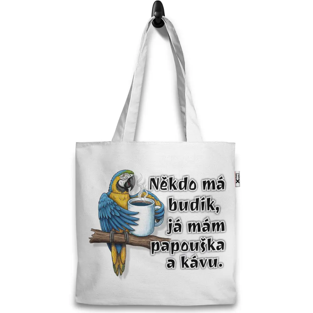 Taška Papoušek a káva