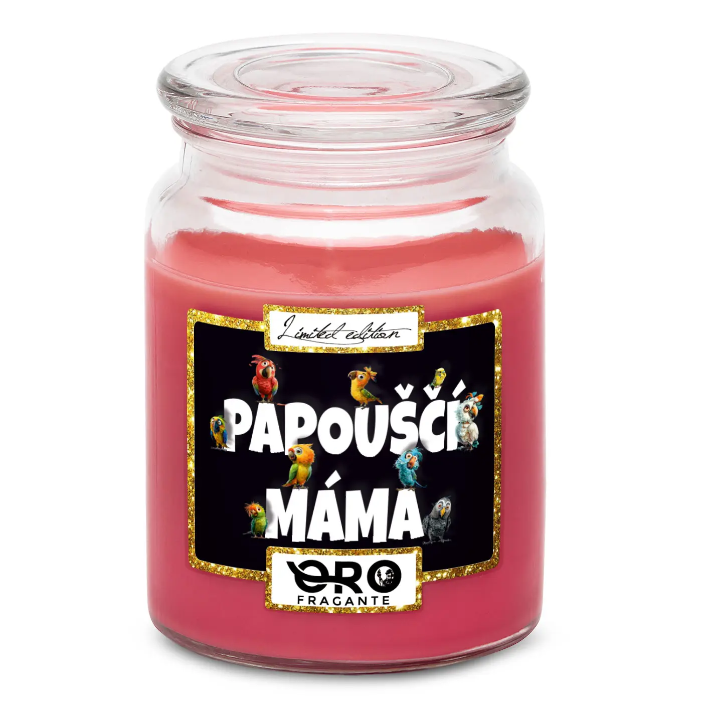 Svíčka Papouščí máma (Vůně svíčky