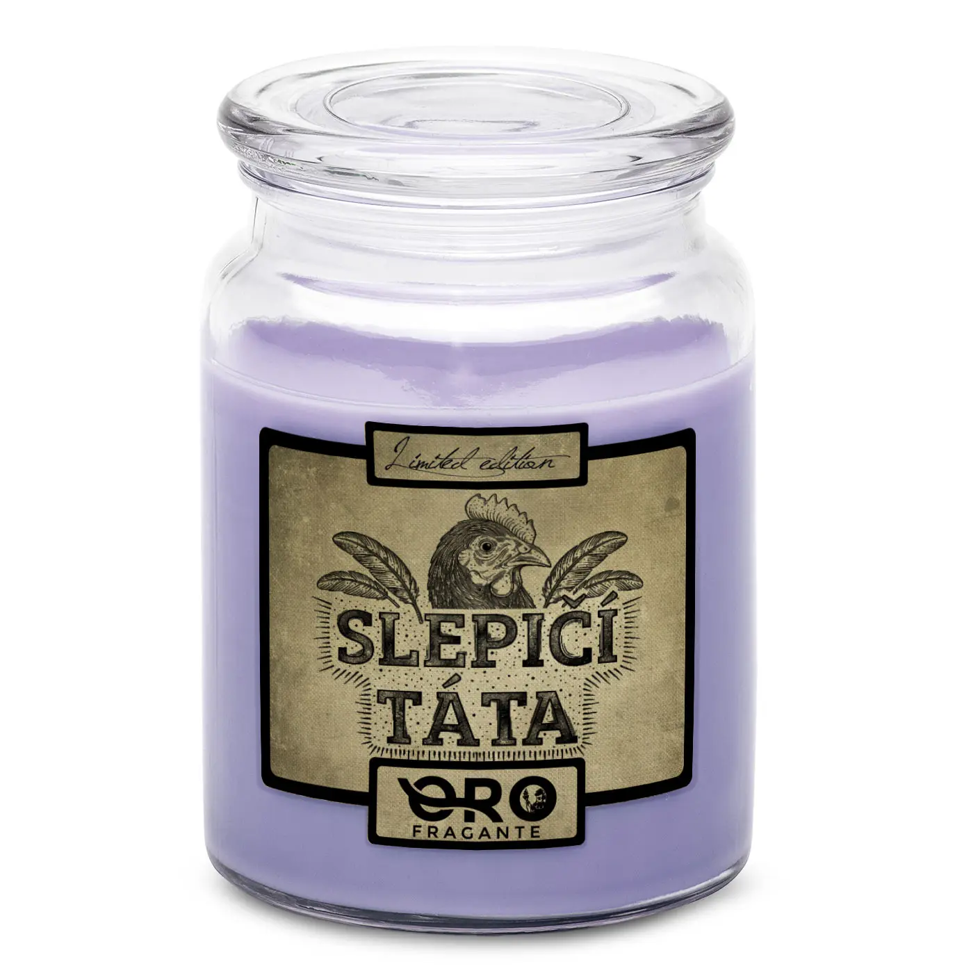 Svíčka Slepičí táta (Vůně svíčky