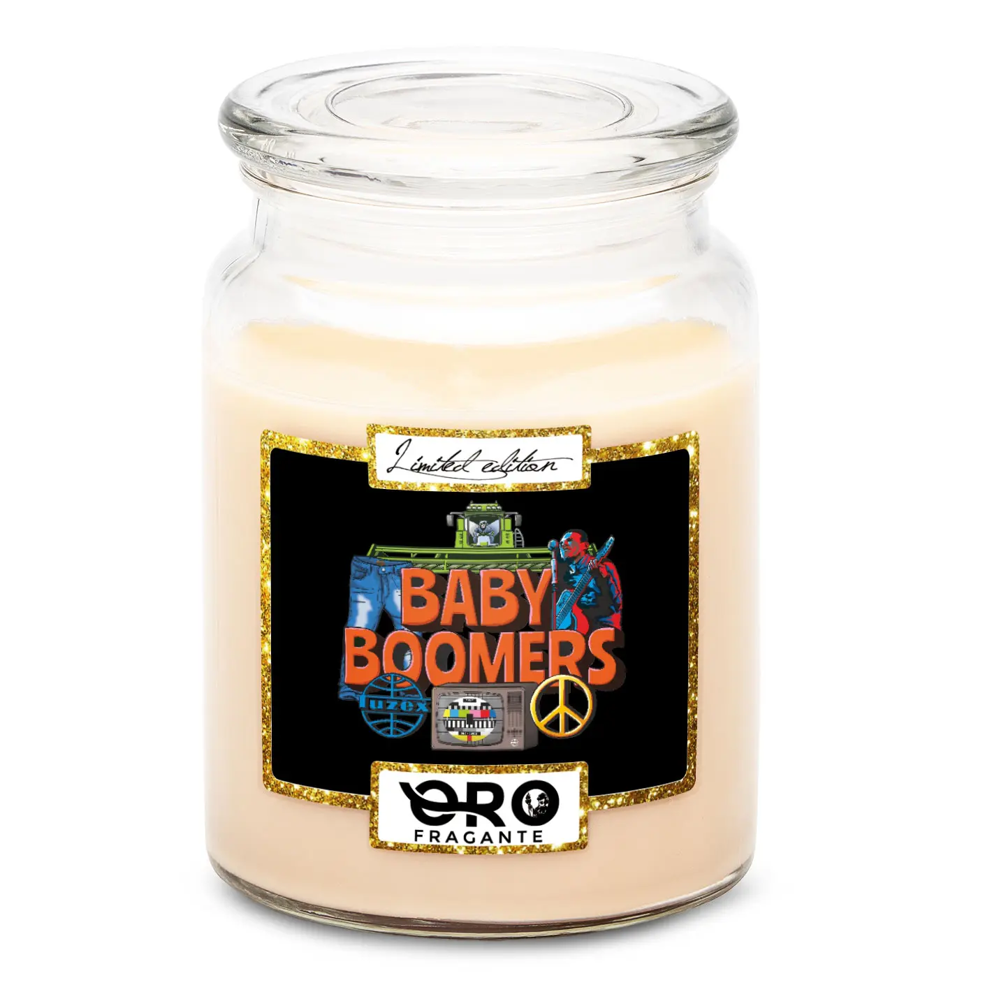 Svíčka Baby boomers (Vůně svíčky
