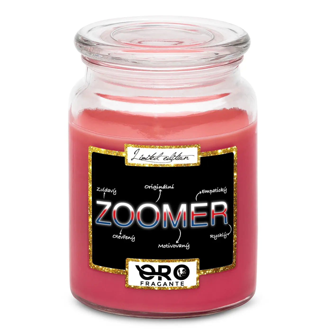 Svíčka Zoomer – vlastnosti (Vůně svíčky