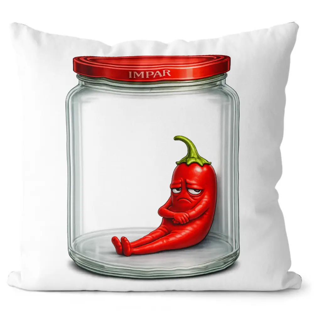 Polštář Osamocené chilli (Velikost: