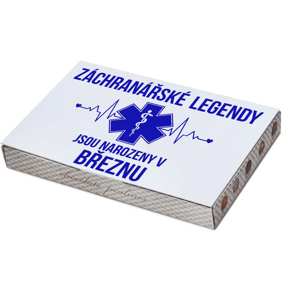 Bonboniéra Záchranářské legendy – měsíce (Měsíc: 03 – Březen)