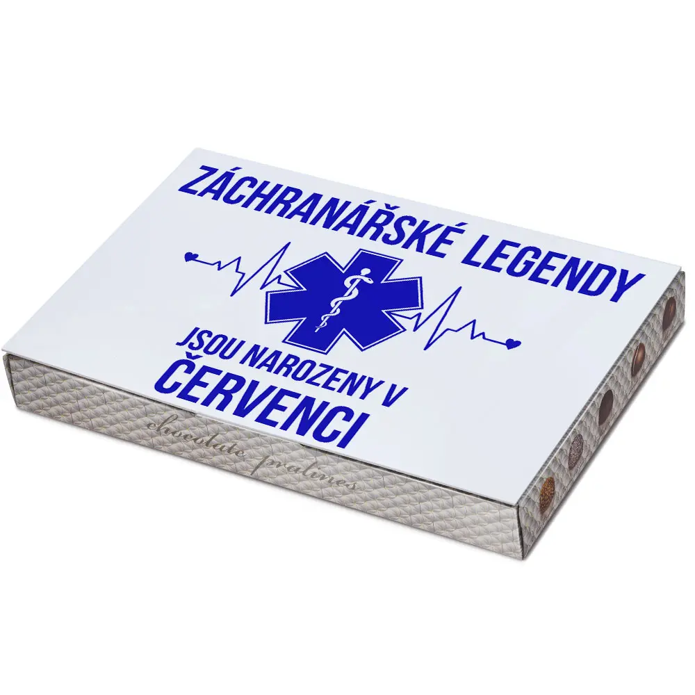 Bonboniéra Záchranářské legendy – měsíce (Měsíc: 07 – Červenec)