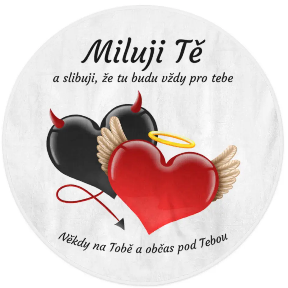 Kulatá osuška Někdy na tobě