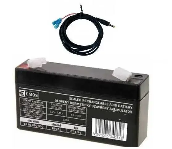 6V Externí baterie pro BUNATY mini/one včetně kabelu