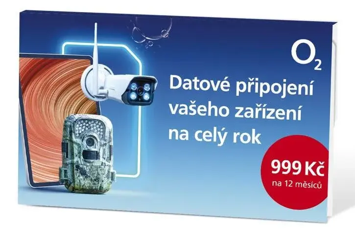 Nejvýhodnější SIM do fotopasti 50GB (nedobitá)