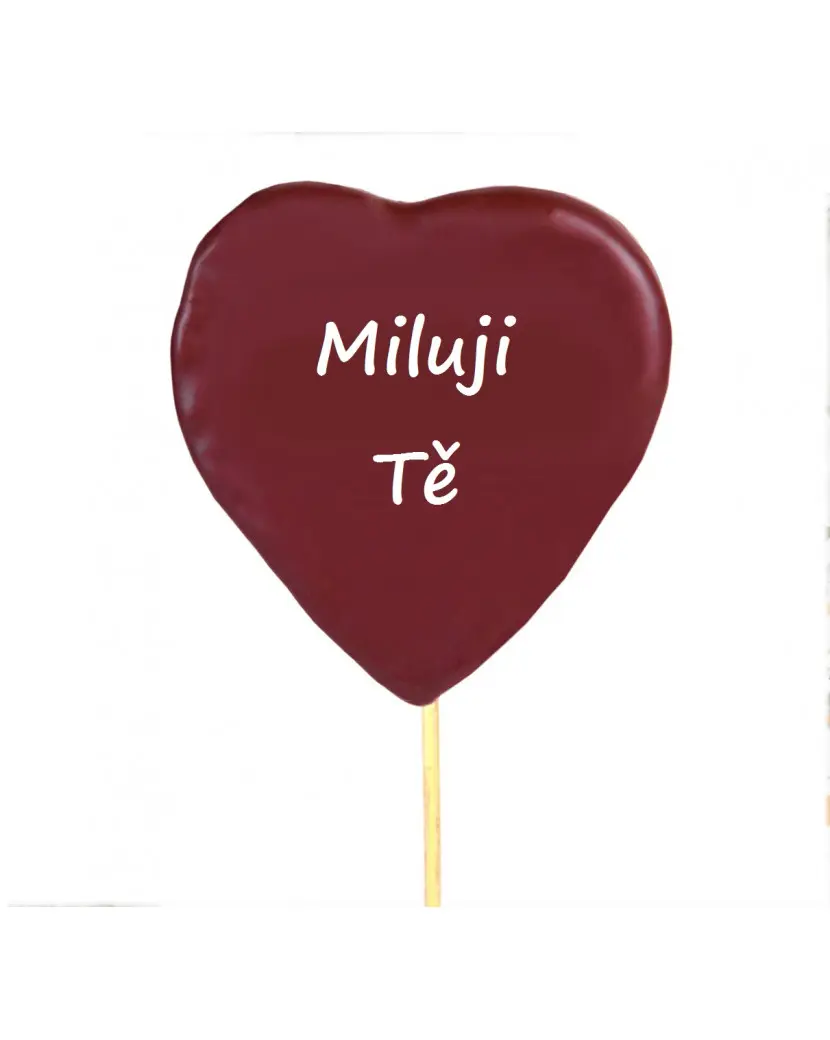 Ananasové srdce Miluji Tě